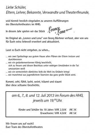 Flyer Leonce und Lena upgraded2 332x470