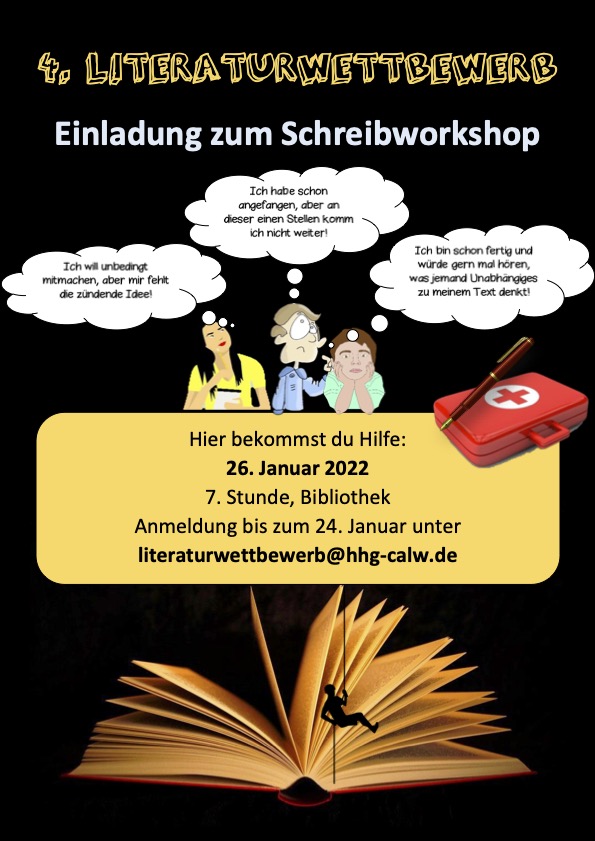 Literaturwettbewerb Aushang Schreibworkshop 2021 22 final